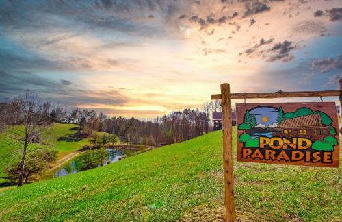 Private Lake Hot Tub Fire Pit 5 Min to Hollerwood - Foto 5