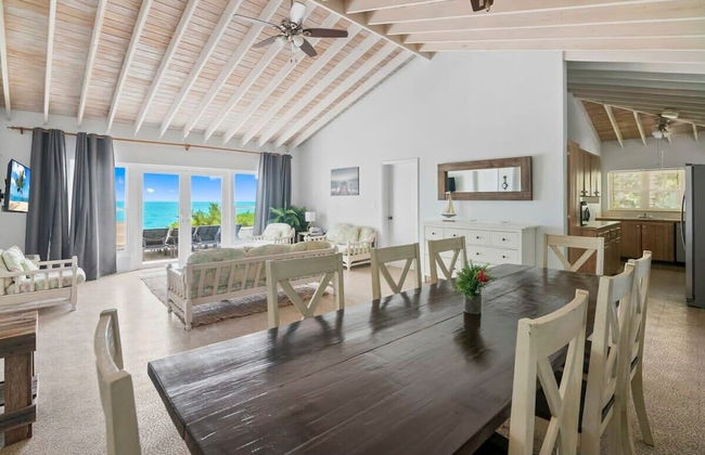 Beachfront White Palm Villa - Tar Bay - Foto 12