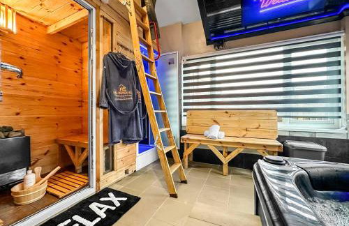 Private Spa Apartment in Maerdy Hot Tub & Sauna - Foto 10