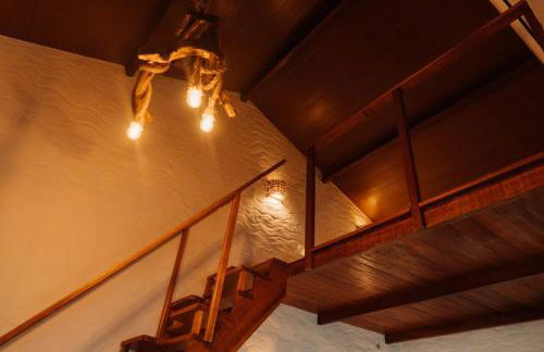 Chalé Aruanã , Banho sob as Estrelas a 100m do Mar - Foto 15