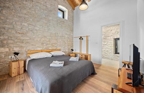 Casa 42 pet friendly for 9 people in Central Istria with salt - water pool - Foto 34