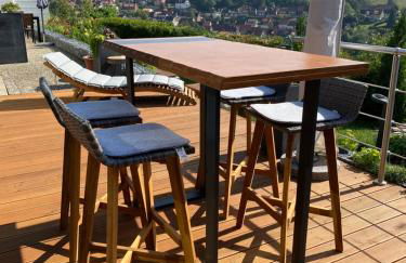 Lina's Ferienwohnungen - zwei moderne FeWos mit Sauna im Haus und fantastischem Ausblick - Foto 31