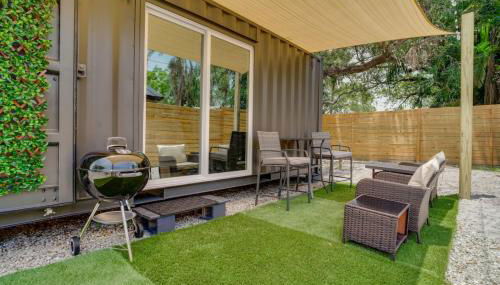 Luxury Tiny Container Home 2mi to Beach Private - Foto 3