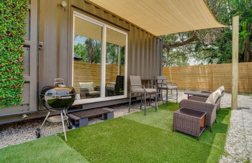 Luxury Tiny Container Home 2mi to Beach Private - Foto 3