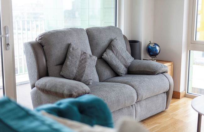 Modern 1bed with Panoramic View London - Foto 23