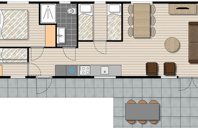 Chalet in a Holiday Park, 18 km. From Rotterdam - Foto 6