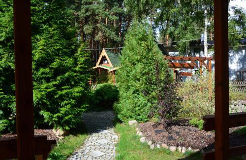 Ośrodek Wypoczynkowy Puszczyk Wolnostojące Domki Sosnowe z zadaszonym tarasem - Foto 14