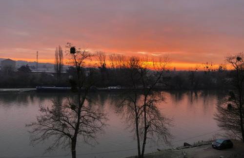 Ambiance Seine, appartement sympatique en bord de Seine - Cygne - Foto 12