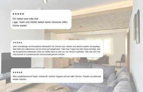 Ferienwohnung Kinzig-Chalet - Balkon - Für Kinder - mit Bettwäsche & Handtücher - Foto 20