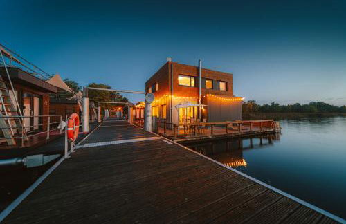 Schwimmende Ferienhäuser auf dem See - Spreewald - Foto 16