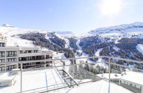Penthouse 3-bedroom apartment, mountain views, large terrasse, piste access - Photo 29