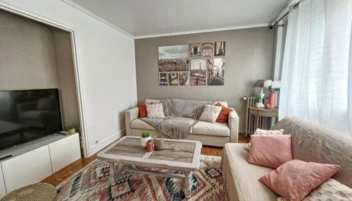 Appart XL "So cosy"- 4 beds - 8 pax - free Parking - Near Paris - Foto 5