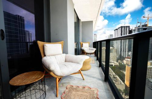 Downtown Miami 2BR Retreat - Walk to Bayside & Port - Sleeps 6 - Foto 14