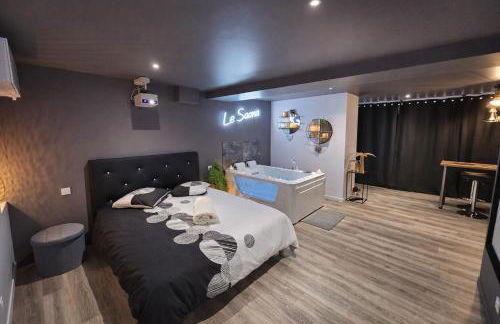 Suite de luxe Balnéo et Cinéma Le Saona - Foto 4