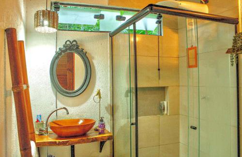 Eco Cabana a 150 metros da praia e centrinho - Foto 7