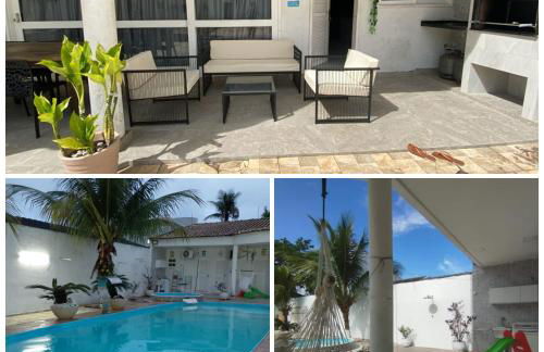 Casa Guarujá Esquina com Beira mar com Piscina grande na Enseada Pé na areia 50 metros - Foto 1