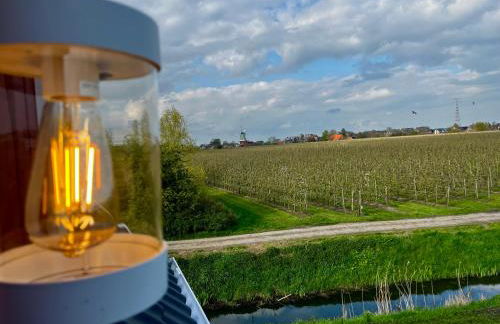 Muggelhuus das Loft mit Elbdeichblick im Alten Land und mit Wallbox - Photo 21