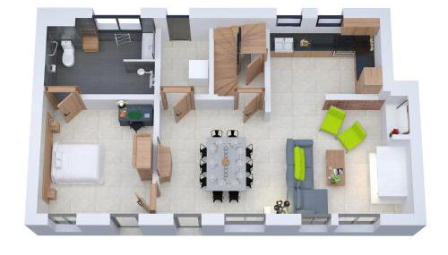 Ensemble de 2 gîtes de charme - 15 personnes - Foto 3