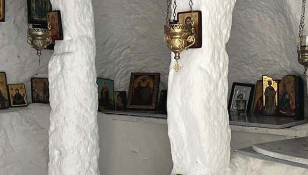 Visitando una cappella antichissima