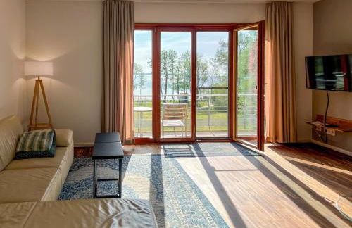 Apartment mit Seeblick - 950 m zum Hundestrand - Wiesengeflüster - Foto 18