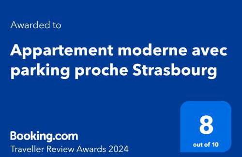 Residence Le Canal Strasbourg - Moderne avec Parking - Foto 15