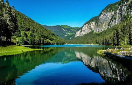 Appartement Portes du Soleil à Le Biot avec ménage et WIFI inclus - Foto 3