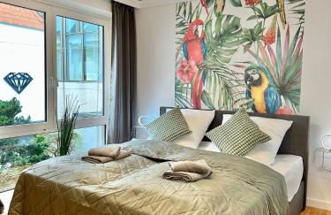 City-Apartment mit Dachterrasse & Massagesessel in der Fußgängerzone K4 - Photo 43