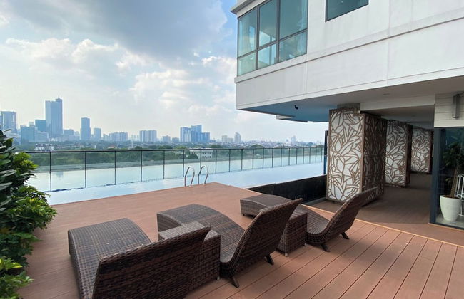 Modern and New 1BR across LRT Station Samara Suites Apartment - Foto 15