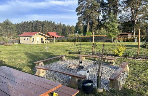 Wczasy Pod Sosnami domek z kominkiem - Foto 16