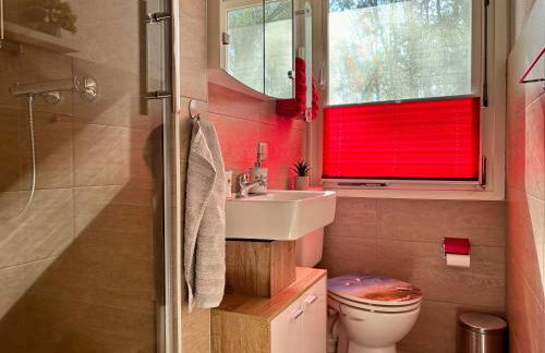 Bungalow-Jessern Ferienhaus im Grünen mit Seeblick - Foto 35