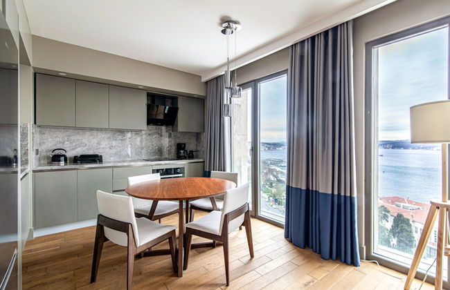 Flat With Panoramic Bosphorus View in Cihangir - Foto 4
