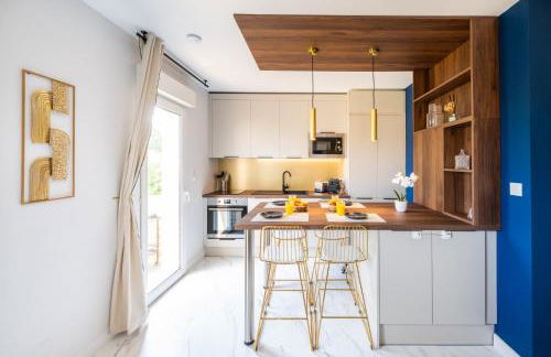 L'Escapade Indigo - Balnéo - Sauna - Foto 4