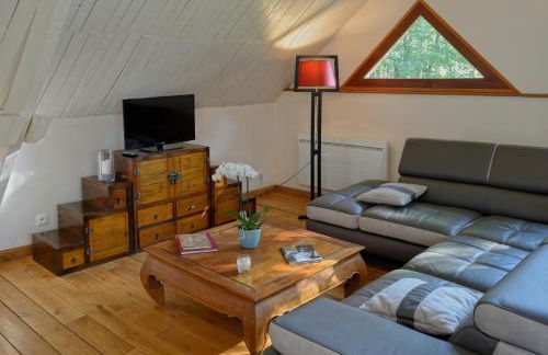 Le Loft Moderne et Chaleureux avec Vue Verdoyante - Foto 6