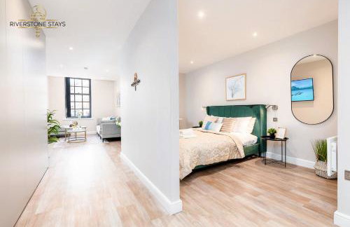 King Size Bed, City Centre, Long Stay Offers, Fast Wifi, Fully Equipped Kitchen, Dedicated Work Place - Foto 51