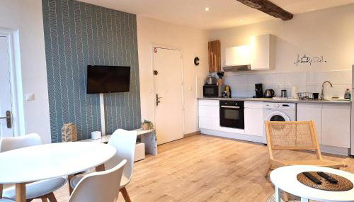 Balnéo hyper centre, Calme, Equipé, Proche gare, Wifi - Foto 5, stove, toaster