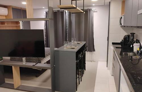 Studio Luxuoso Cama Queen Ar Condicionado e Cozinha Completa - Photo 62