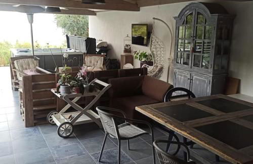 Villa piscine et jacuzzi la madonnette - Foto 14