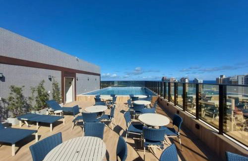 Studio para 3 Vista Mar Armação próximo Centro Convenções 724 - Foto 7