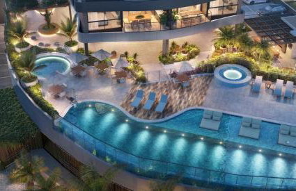 Quarto e sala praia Jaguaribe Salvador - Foto 16