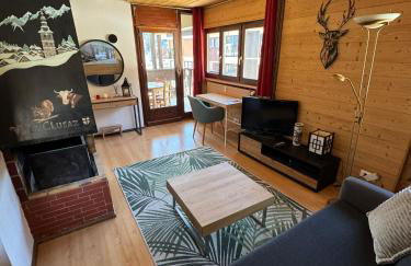 Appartement T2 ambiance chalet centre village proche des commerces et des pistes WIFI - Foto 20