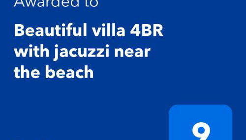 Beautiful villa 4BR with jacuzzi near the beach - Foto 4