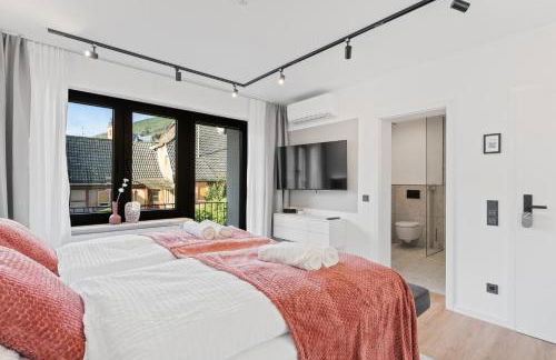 1-2 Personen - Parkplatz - Fahrradgarage - Zentrum - Küche - Balkon - Klima - Foto 3