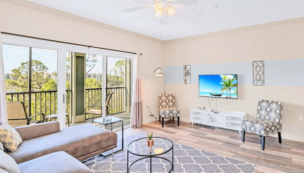 Near Disney - 3BR Condo - Games Pool & Sauna - Foto 2, Quarto