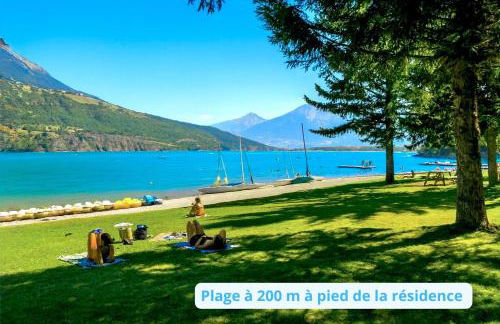 La terrasse au bord du Lac, vue panoramique lac et montagnes , 2 ch, linge et ménage inclus - Photo 3