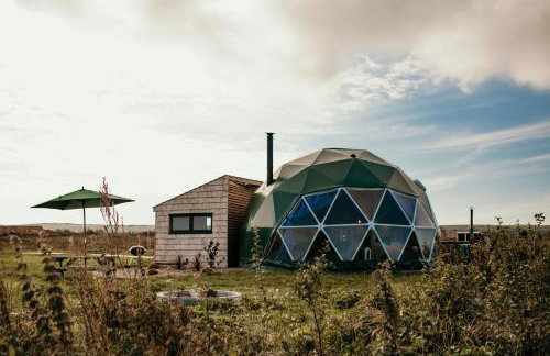 Dome Meadow 5 With Outdoor Tub At Tapnell Farm - Foto 28
