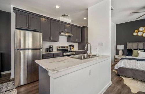 Comfy Studio With Private Parking Near Tx Med Ctr - Foto 3