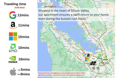 2BR APT with Brand new super quite AC, Washer, Dryer, Free EV Station, Free Parking in Cupertino - Foto 41