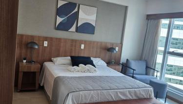 Flat I SAINT MORITZ, TOP 14, Espaçoso, Aconchegante, Novo, Região Central de Brasilia, Executivo ou Família - Foto 5