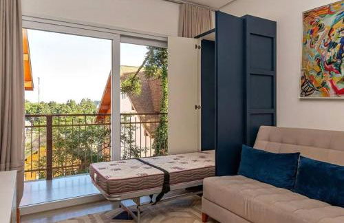 Excelente Apto com lareira e piscina aquecida - Photo 33