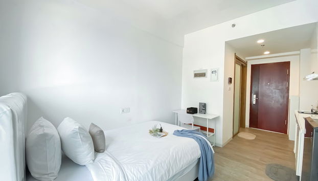 Comfortable And Simply Studio At Sky House Alam Sutera Apartment - Foto 2, Habitación